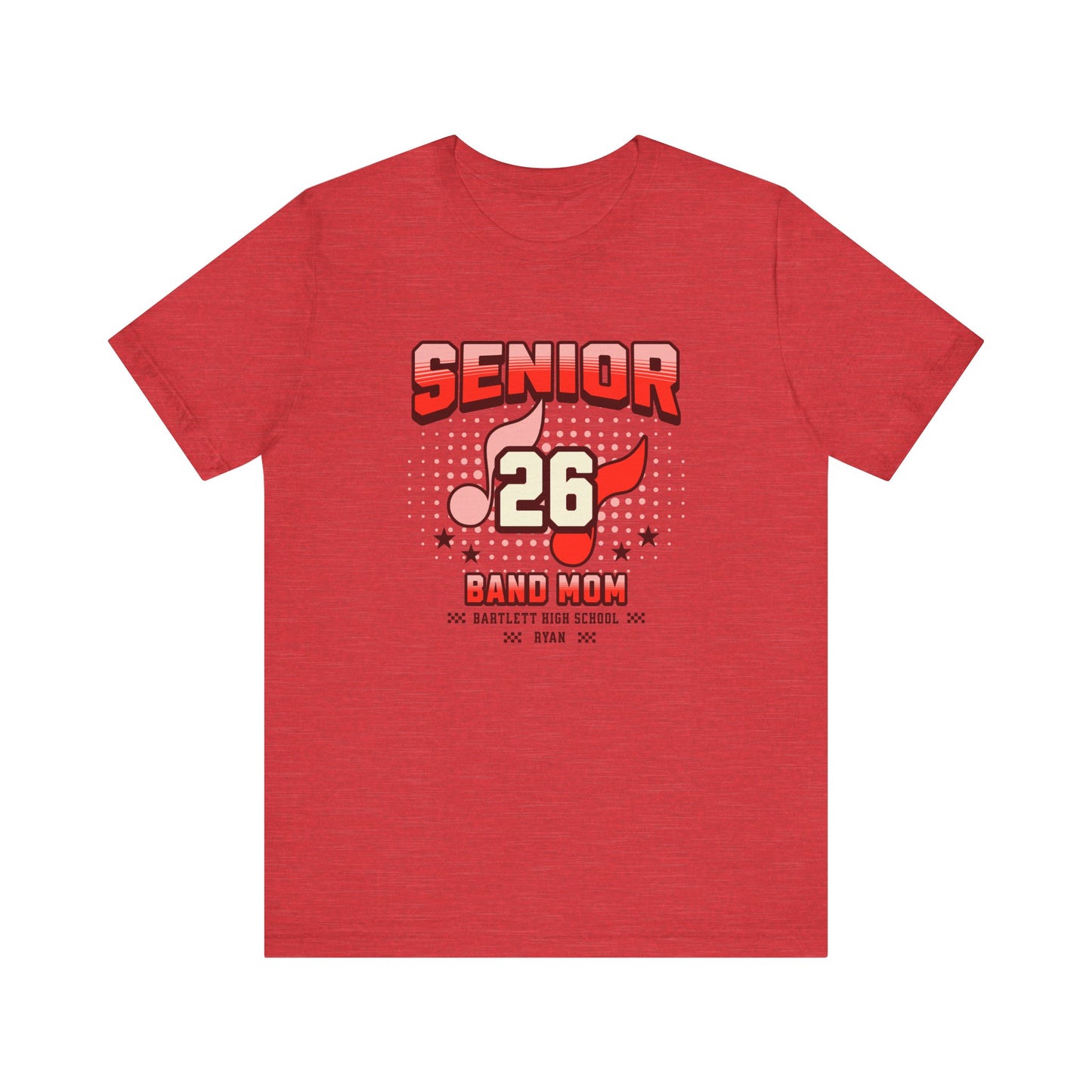 Senior Marching Band Mom Class 0f 2026 T-Shirt