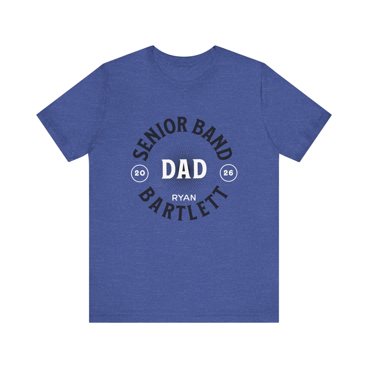 Senior Marching Band Dad Class 0f 2026 T-Shirt