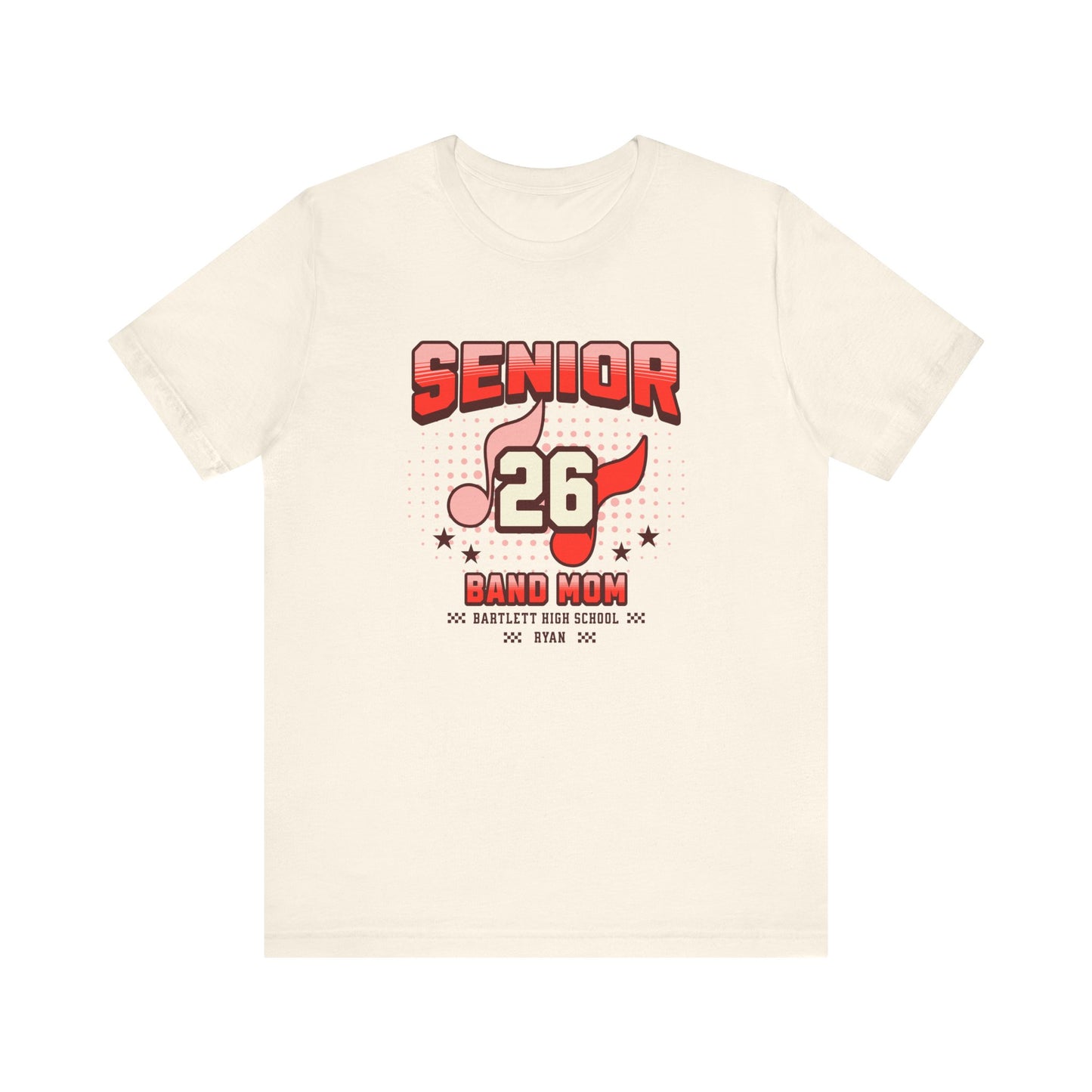 Senior Marching Band Mom Class 0f 2026 T-Shirt