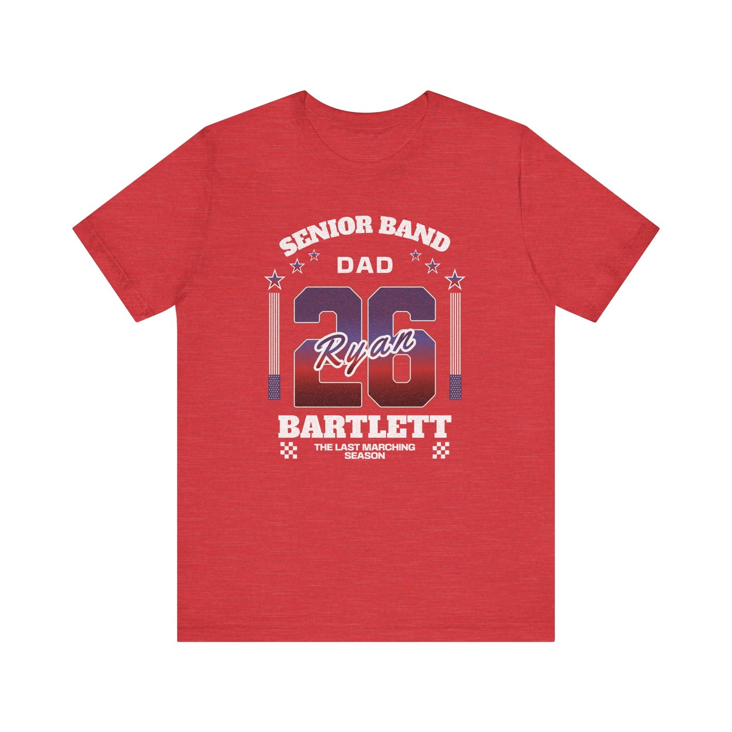 Senior Marching Band Dad Class 0f 2026 T-Shirt