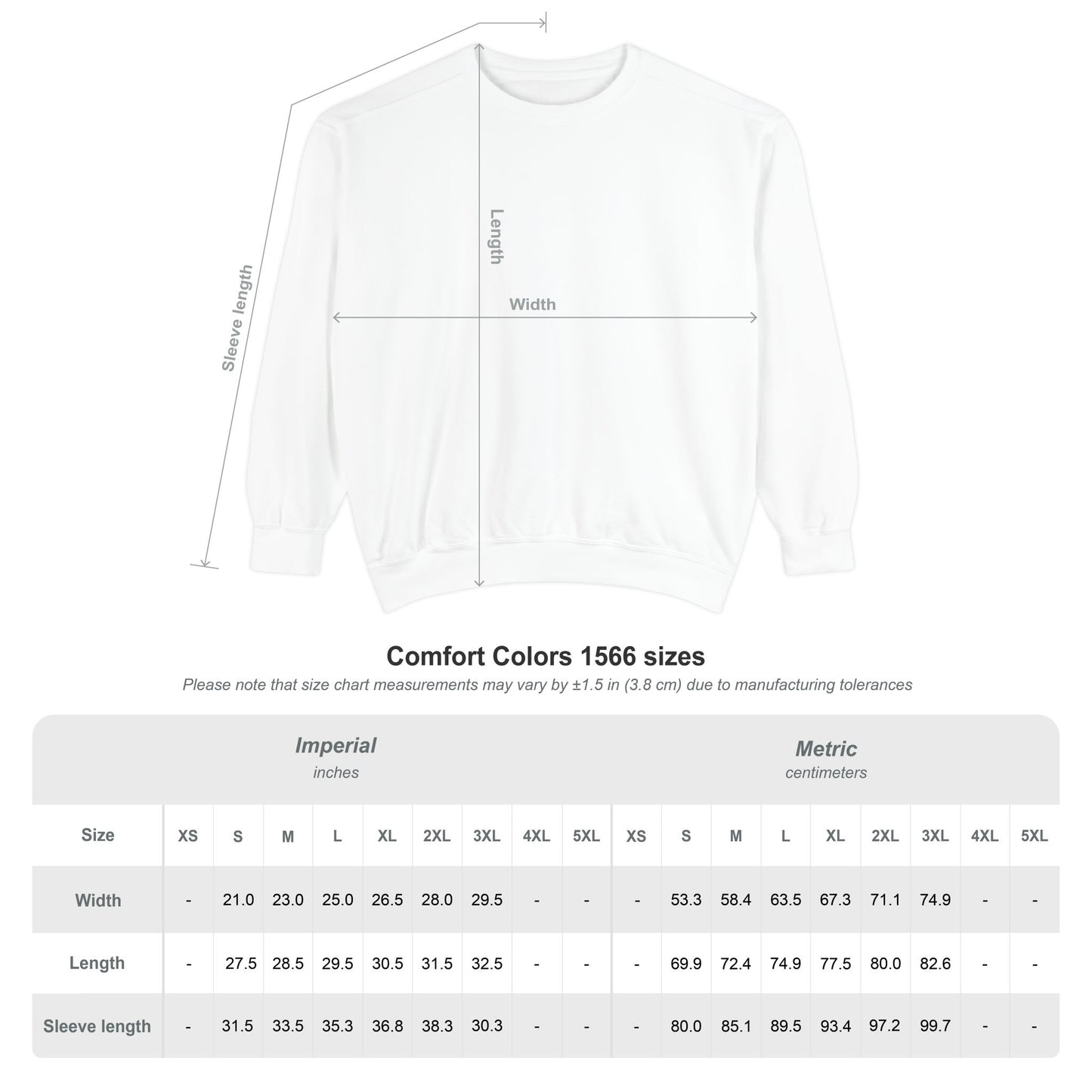 Comfort Colors Fall Sweatshirt