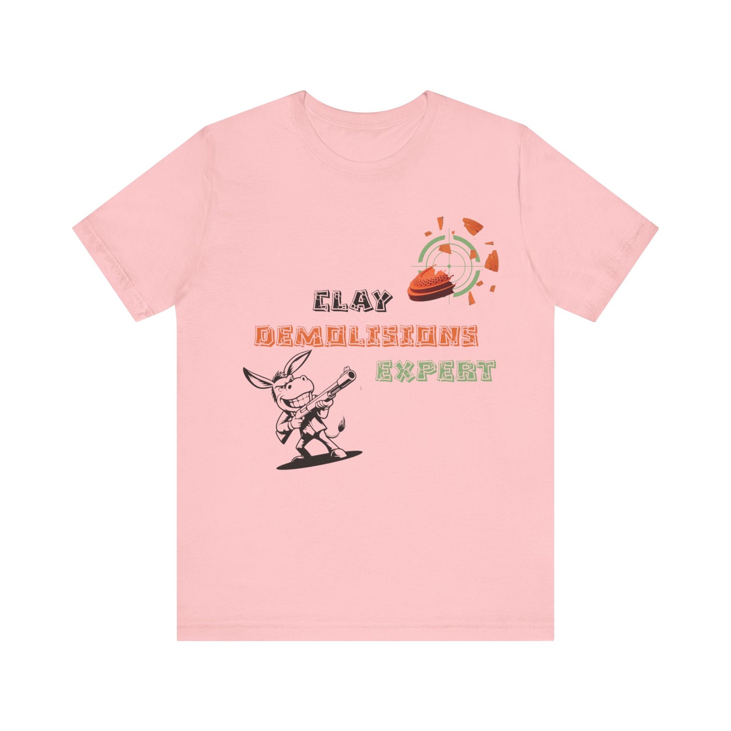 Clay Demolitions Expert Unisex Tee - Fun Graphic T-Shirt for Sports Enthusiasts