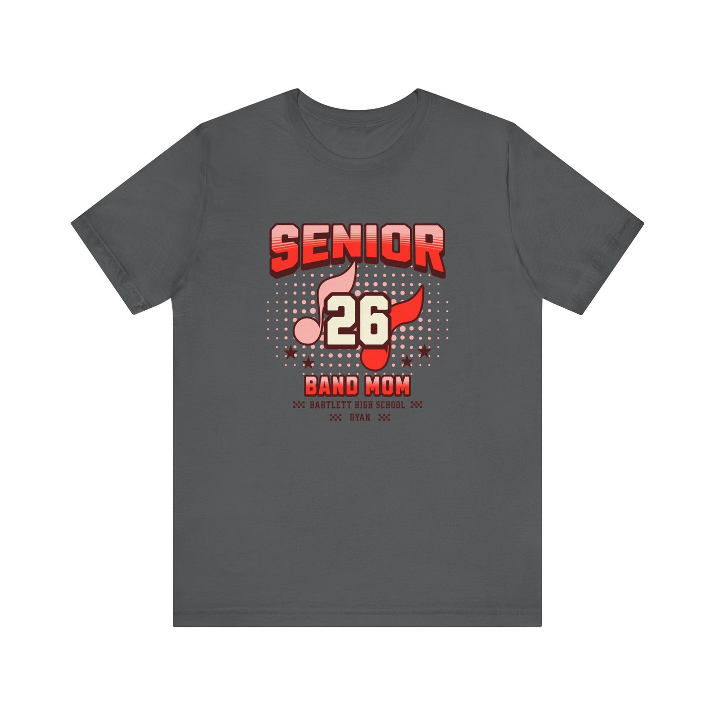 Senior Marching Band Mom Class 0f 2026 T-Shirt