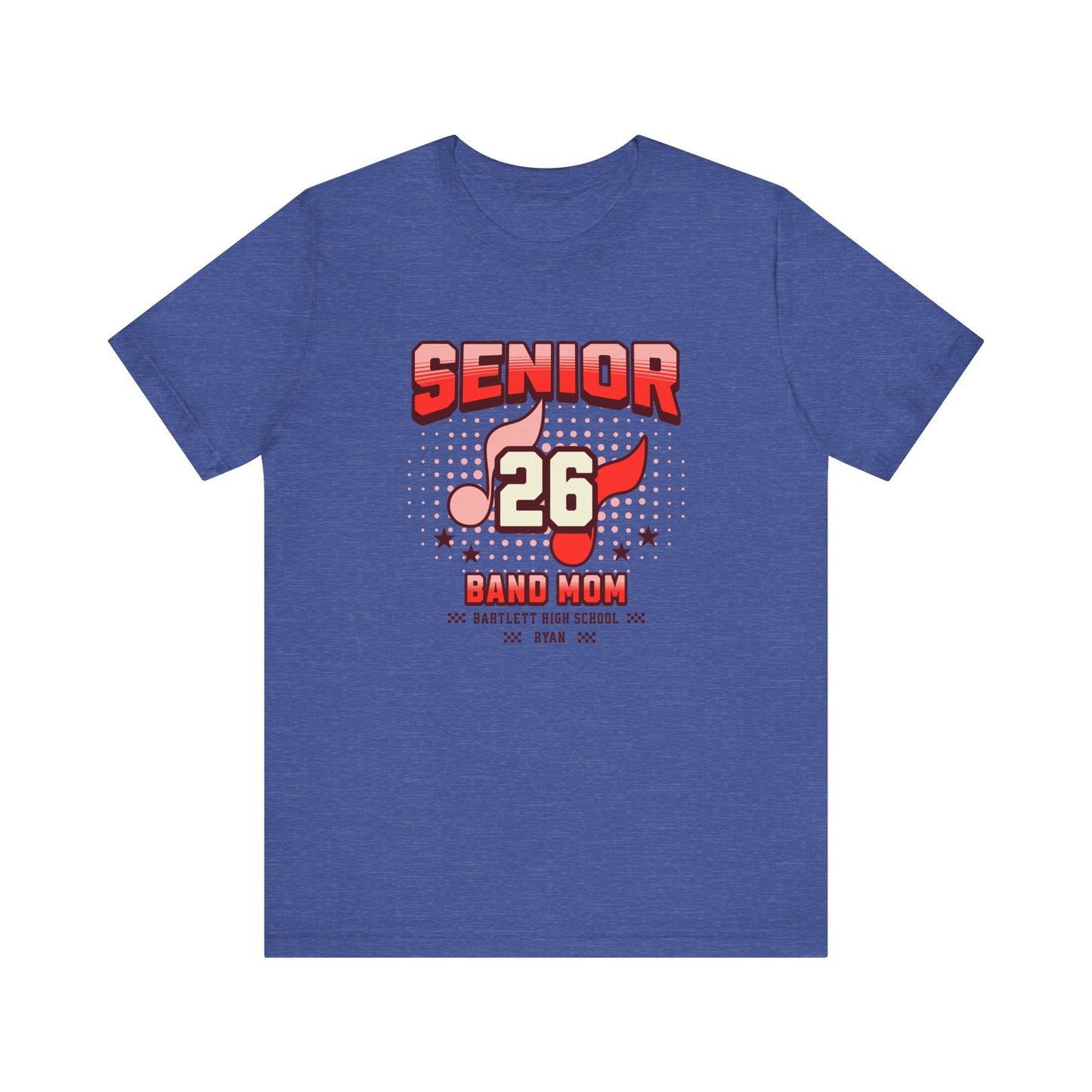 Senior Marching Band Mom Class 0f 2026 T-Shirt