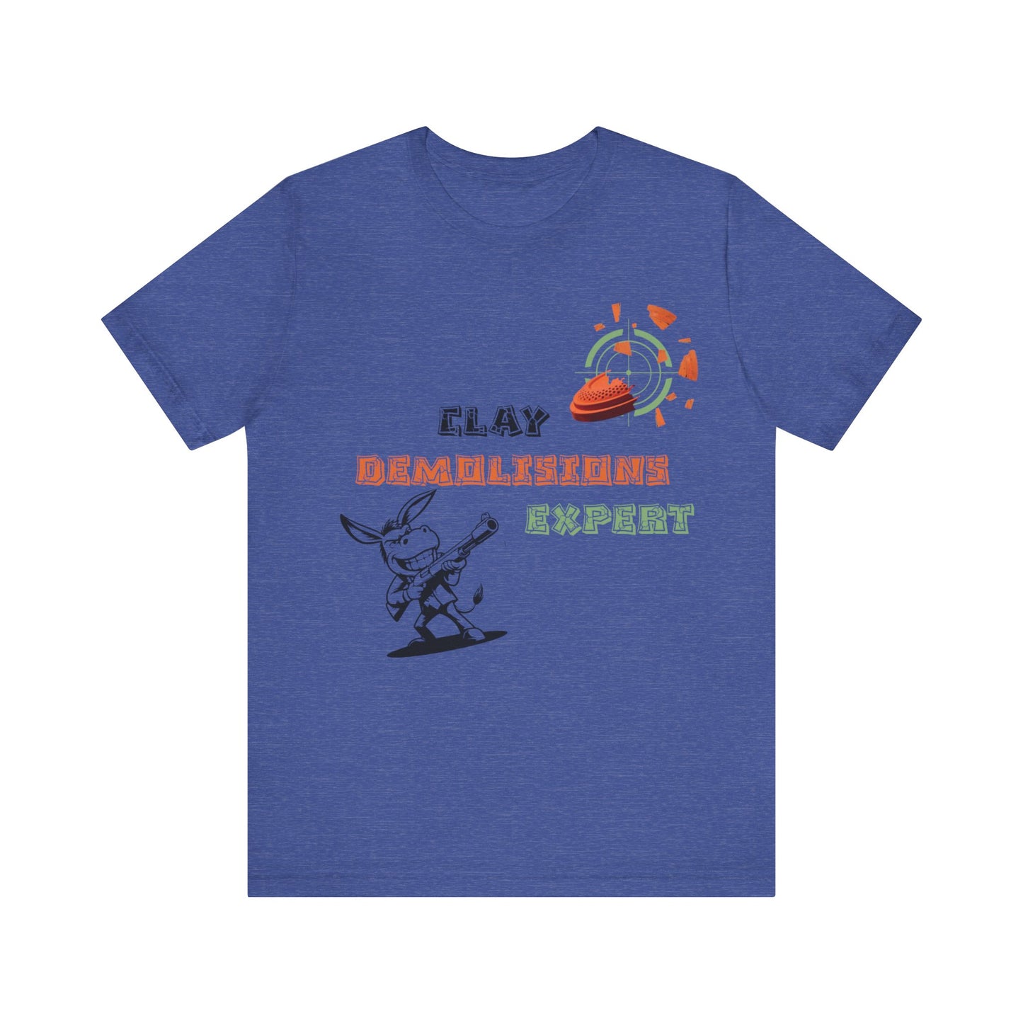 Clay Demolitions Expert Unisex Tee - Fun Graphic T-Shirt for Sports Enthusiasts