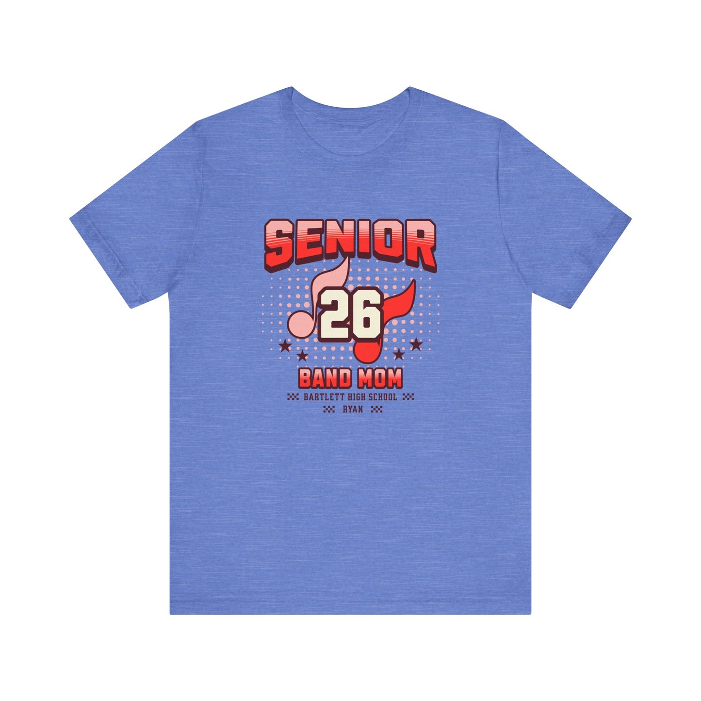 Senior Marching Band Mom Class 0f 2026 T-Shirt