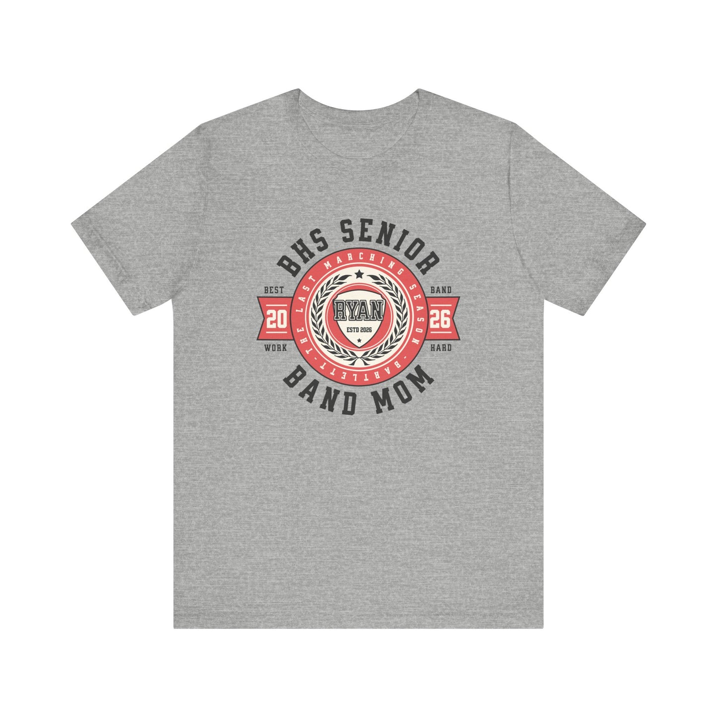 Senior Marching Band Mom Class 0f 2026 T-Shirt