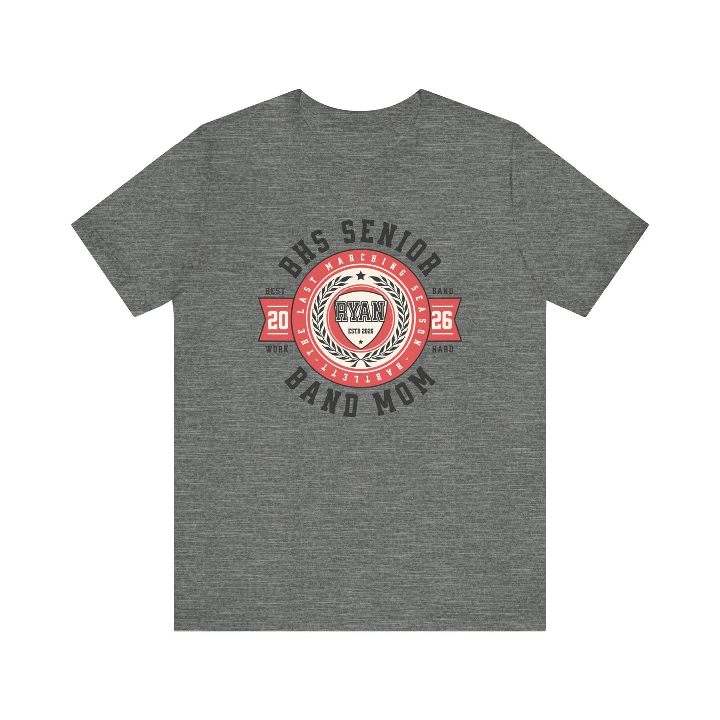 Senior Marching Band Mom Class 0f 2026 T-Shirt