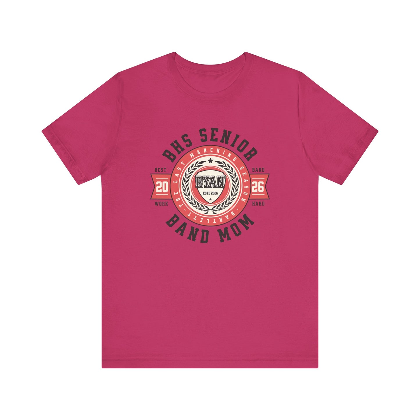 Senior Marching Band Mom Class 0f 2026 T-Shirt