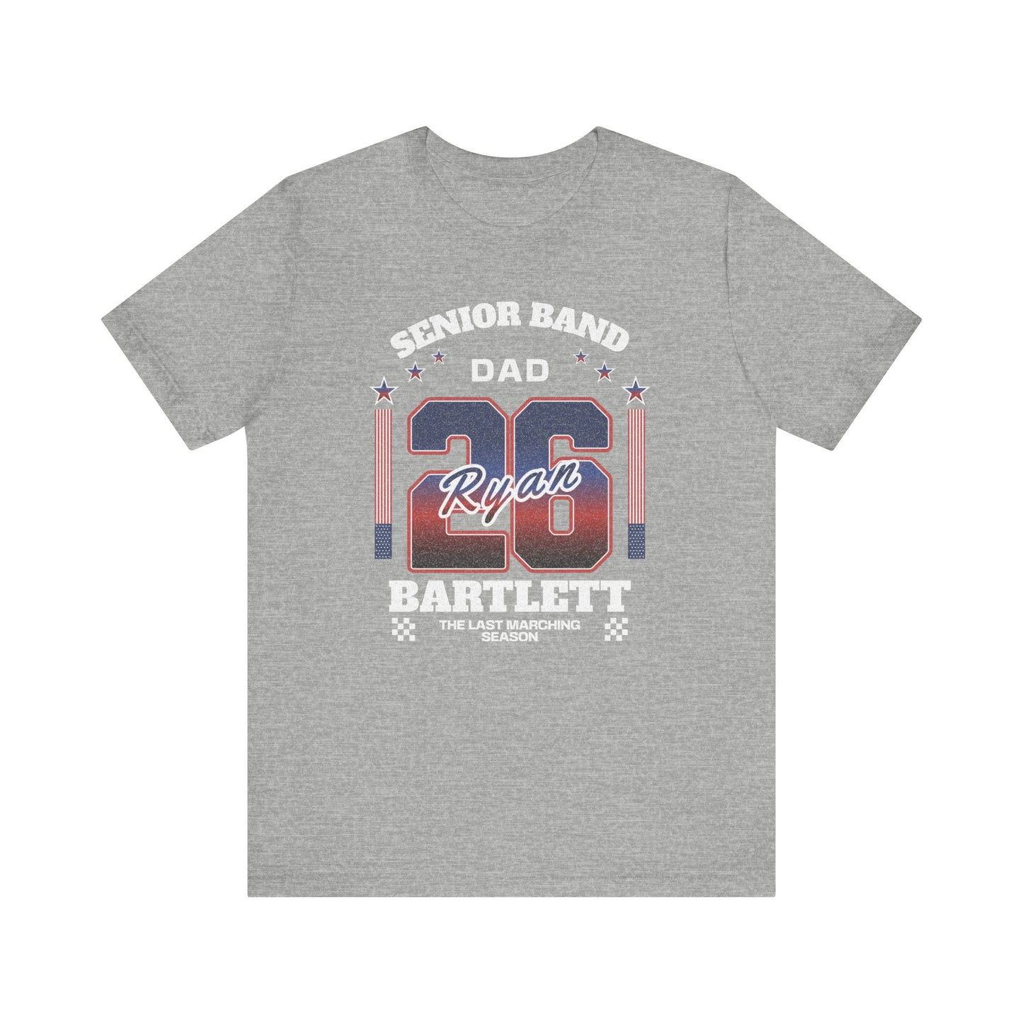 Senior Marching Band Dad Class 0f 2026 T-Shirt
