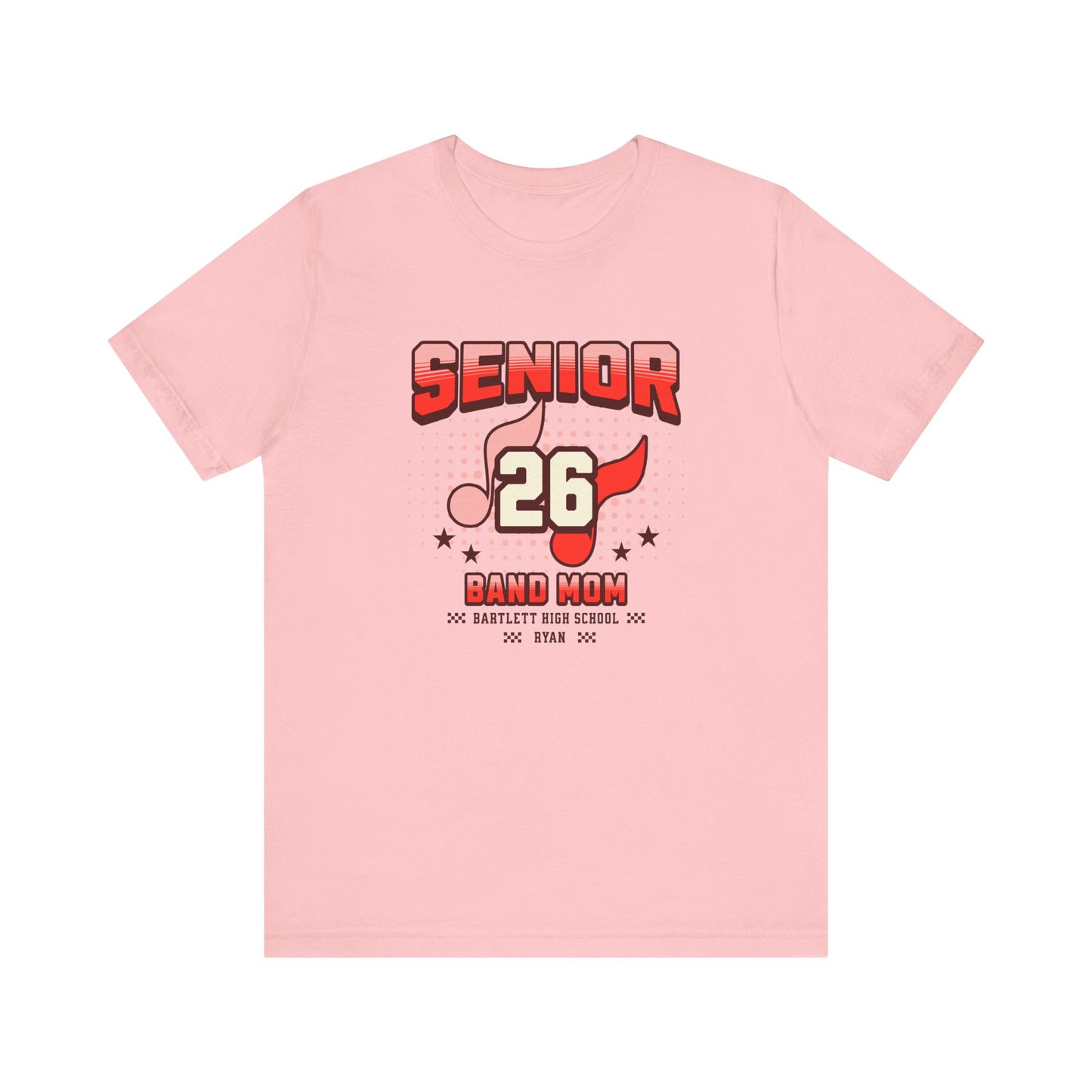 Senior Marching Band Mom Class 0f 2026 T-Shirt