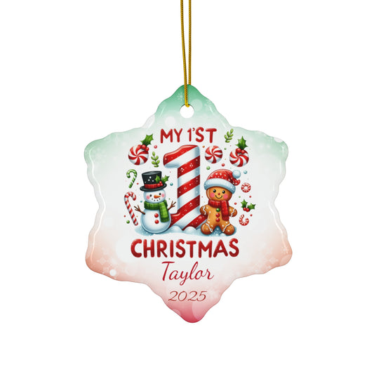 Christmas Ceramic Ornament