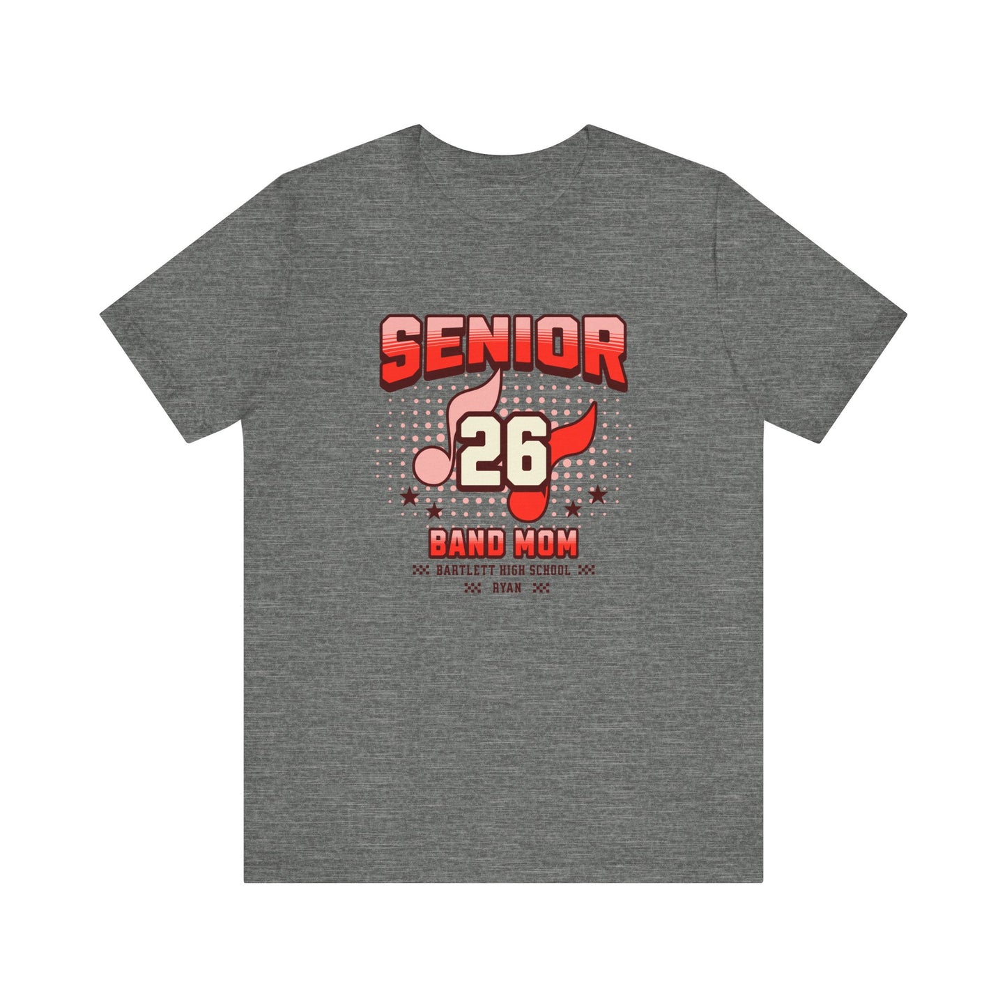 Senior Marching Band Mom Class 0f 2026 T-Shirt