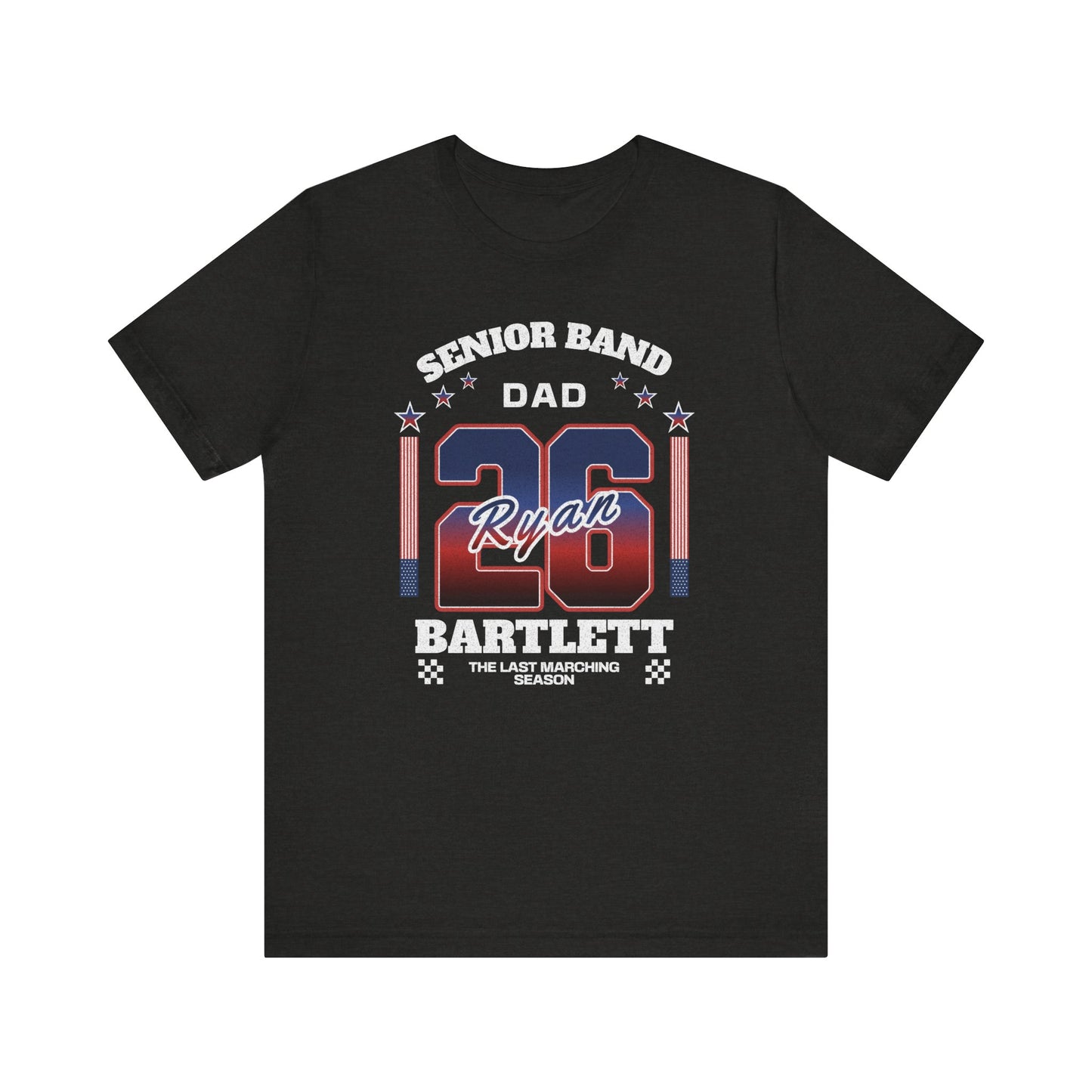 Senior Marching Band Dad Class 0f 2026 T-Shirt