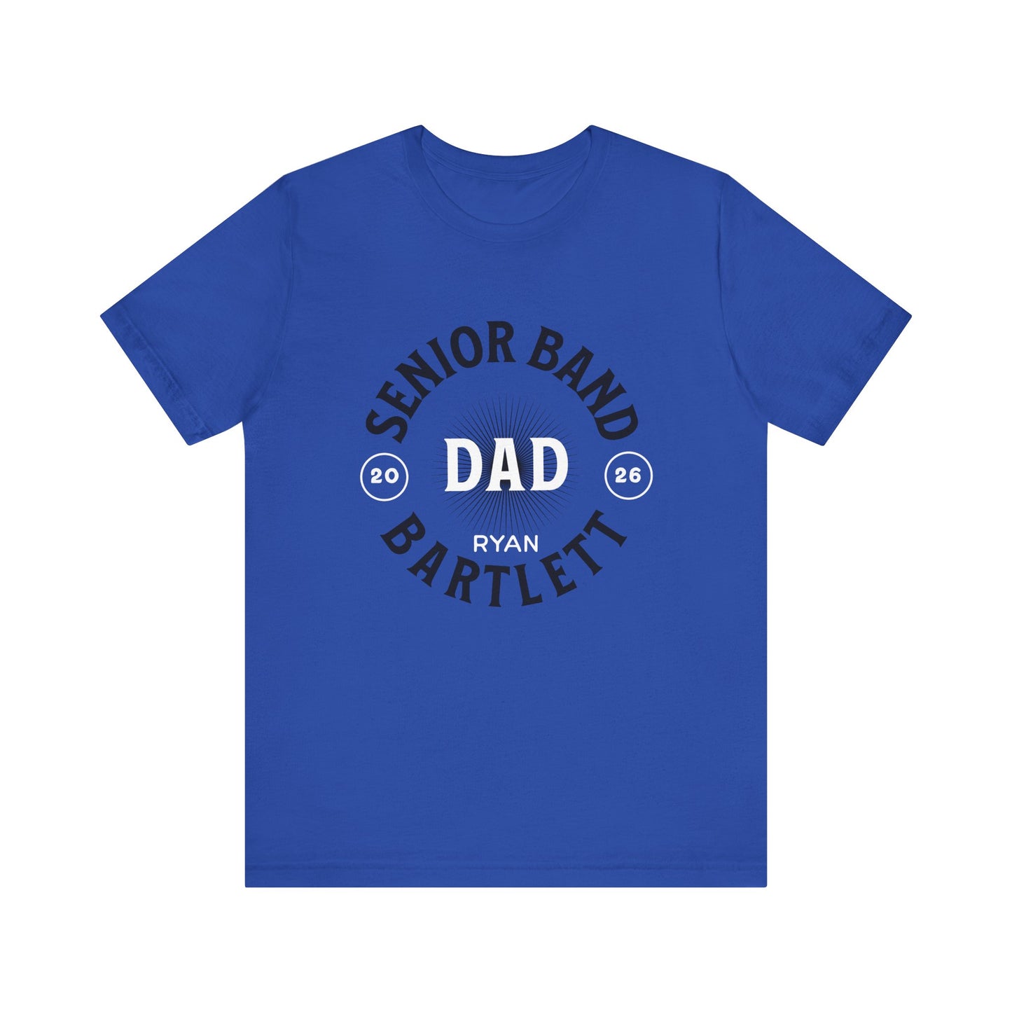 Senior Marching Band Dad Class 0f 2026 T-Shirt