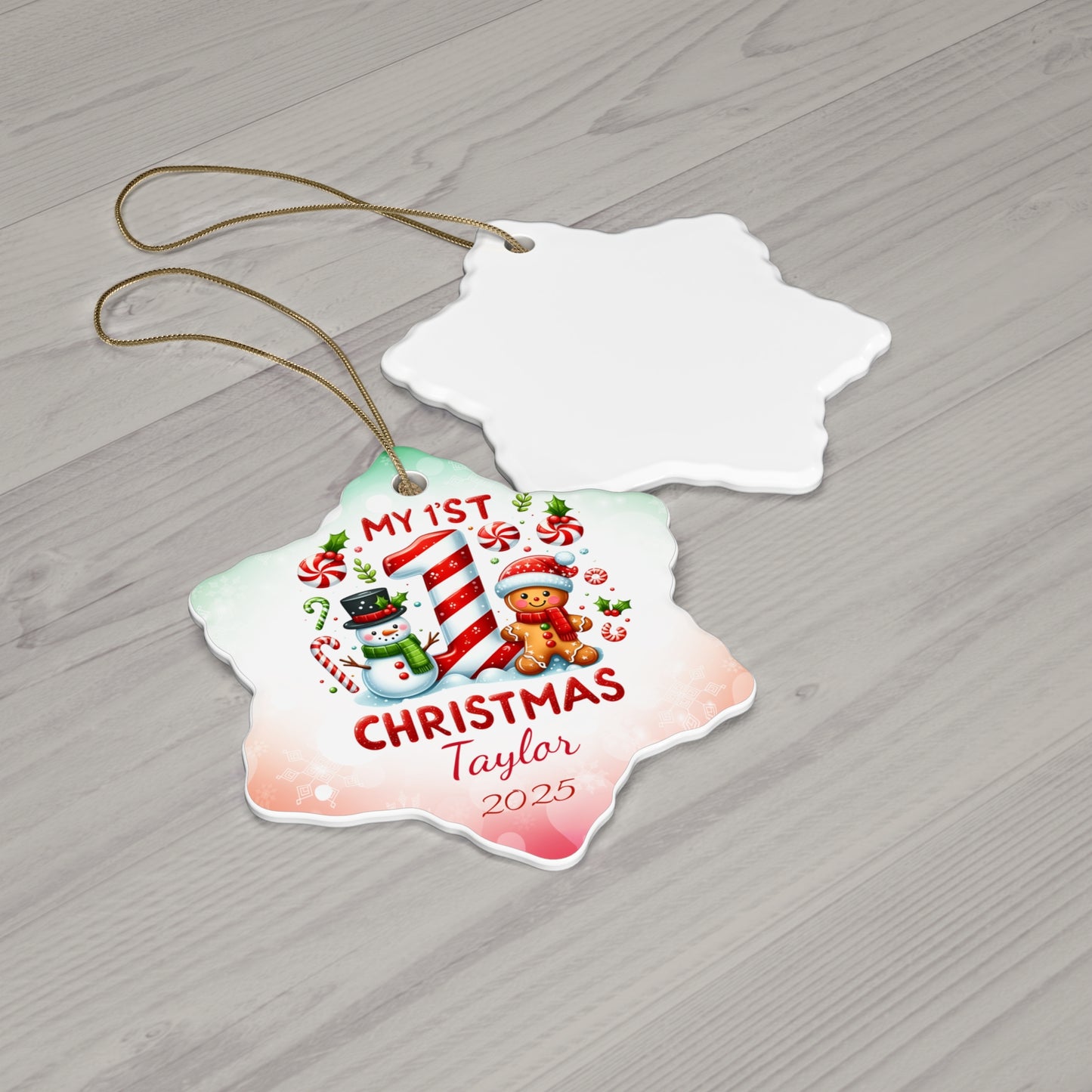 Christmas Ceramic Ornament