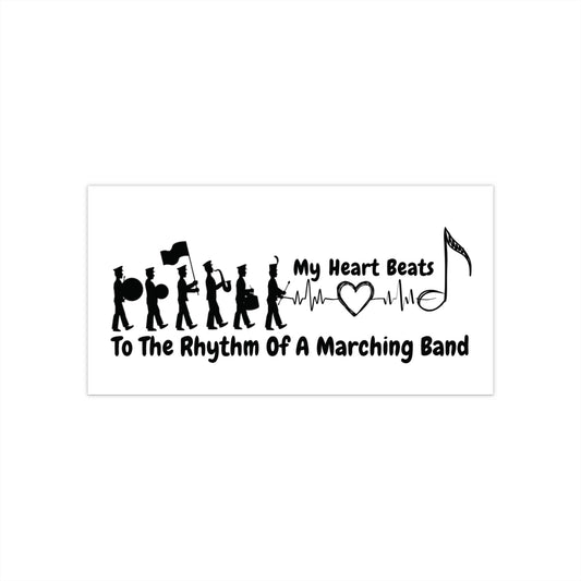 Marching Band Bumper Sticker