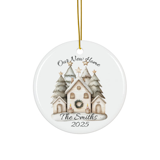 Ceramic Ornament First Home Decoration